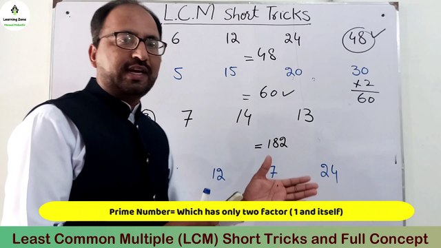 How to find LCM? LCM Short/Shortcut Tricks,Tips and Full Concept I LCM ko kesy nikalain I by Learning Zone.