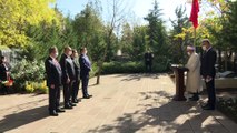 12.Büyükelçiler Konferansı çerçevesinde Dışişleri Şehitliği’nde tören düzenlendi - ANKARA