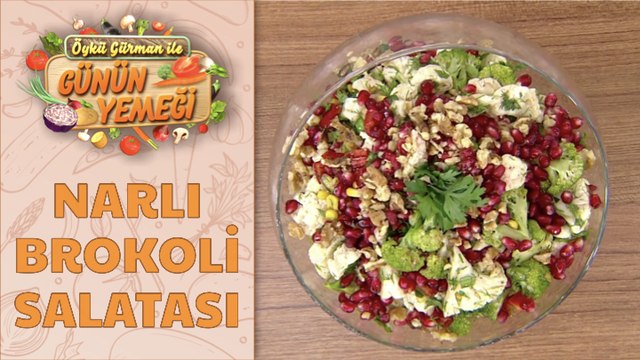 Narlı Brokoli Salatası Tarifi
