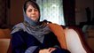 Youth have no option left but to pick up arms Mehbooba