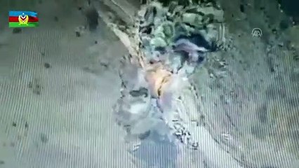 Azerbaycan ordusu, Ermenistan'ın tank ve toplarını imha etti