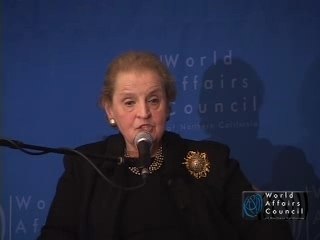 Remarks by Former Secretary of State Madeleine Albright
