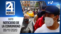 Noticias Ecuador: Noticiero 24 Horas, 09/11/2020 (De la Comunidad Primera Emisión)