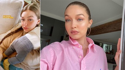 Gigi Hadid Shares First Ever Selfie With Her 1Month Old Baby Girl