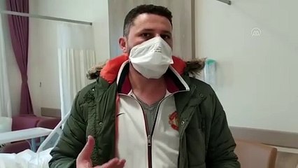 Batan tekneden kıyıya yüzerek ulaşan Erden: 'Kıyıya 4 saat yüzdüm' - EDİRNE