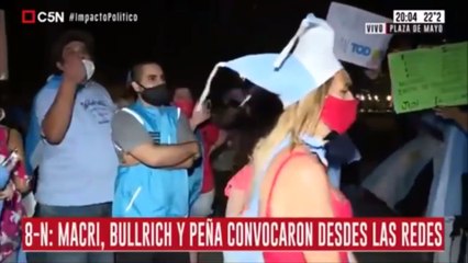 "¡Andate a laburar a Cuba, hijo de put...!": agresión a periodistas en el banderazo contra el Gobierno