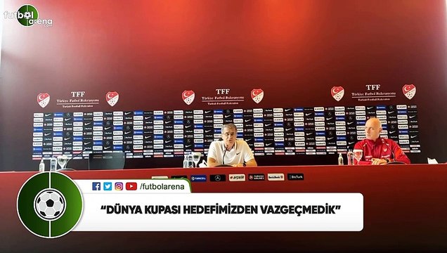 Şenol Güneş: Dünya Kupası hedefimizden vazgeçmedik