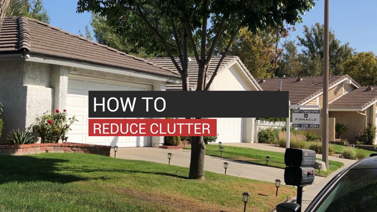 How to Reduce Clutter