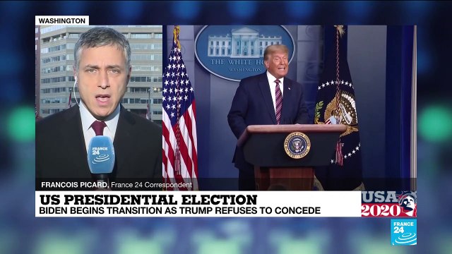 Biden focuses on Covid-19 plan, while Trump plans more legal challenges