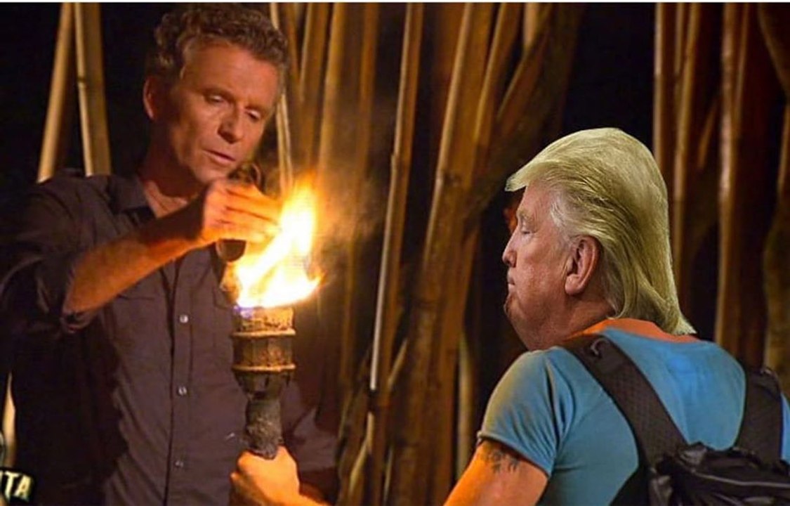 Denis Brogniart se moque de la défaite de Trump avec humour