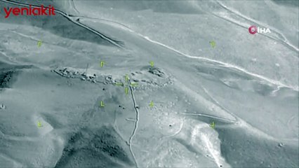 Görüntüleri bakanlık paylaştı! Ermenistan sığınakları böyle vuruldu