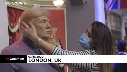 Madame Tussauds de Londres altera roupa de "Trump" de cera