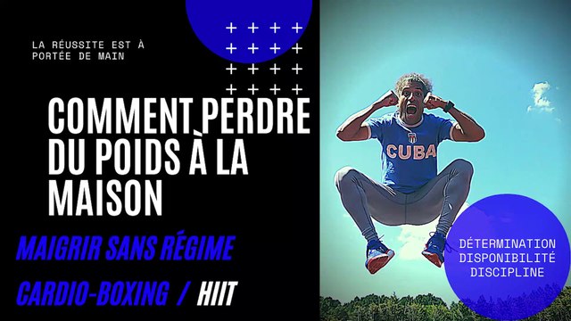 RESTER EN FORME PENDANT LE CONFINEMENT PERDRE du POIDS à la MAISON [CARDIOBOXING - HIITWORKOUT]