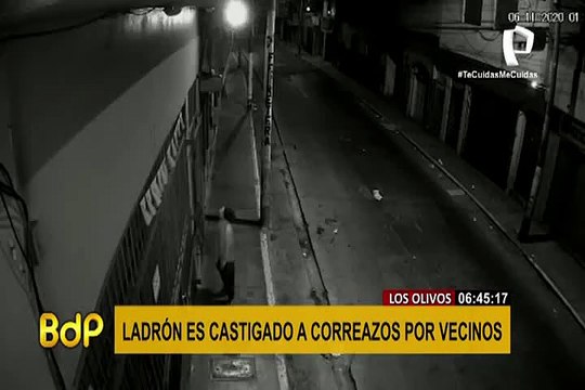 Ladrones trepan paredes para robar cámaras de seguridad en Trujillo