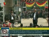 Evo Morales: Hoy regreso a mi patria, gracias a Argentina, gracias a la unidad del  pueblo boliviano