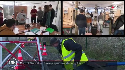 Cantal : le secteur de la fibre optique crée des emplois