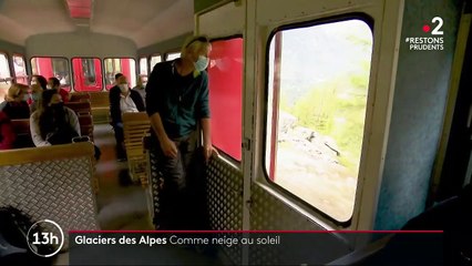 Glaciers des Alpes : la Mer de Glace s'amenuise à cause du réchauffement climatique