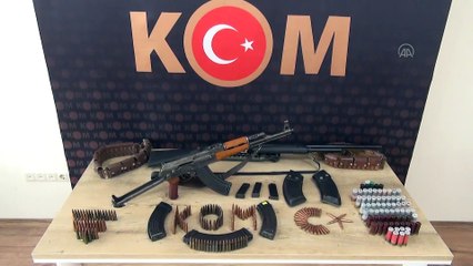 Uzun namlulu silah ve mühimmat ele geçirildi - KAHRAMANMARAŞ
