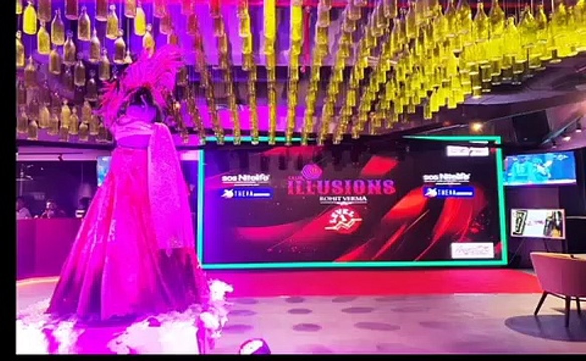 LAUNCH OF A BRAND NEW PREMIUM CLUB “CLUB ILLUSIONS” & FIRST OF ITS KIND “LEVEL 1 - FOOD AND BAR XCHANGE” & "CURTAIN RAISER OF DESIGNER ROHIT VERMA'S NEW COLLECTION VRIDDH, WHILE CELEBRATING PRE-DIWALI , HAPPY DIWALI2020