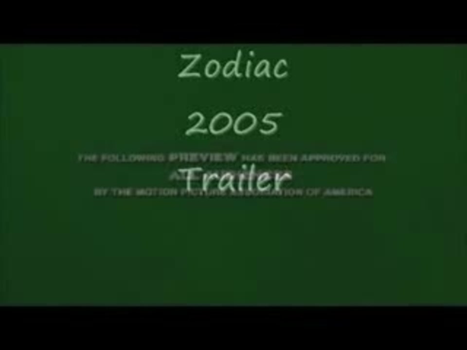 Zodiac Trailer - 2005