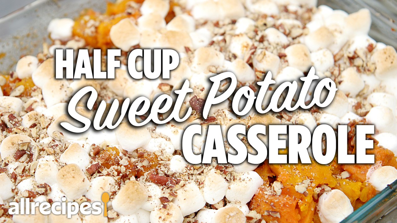 Half Cup Sweet Potato Casserole