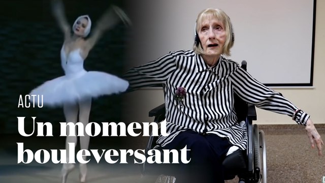 Atteinte d'Alzheimer, cette danseuse retrouve ses souvenirs en écoutant le Lac des Cygnes