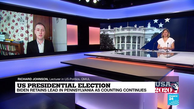 US presidential election, Joe Biden maintains lead in Pennsylvania as counting continues