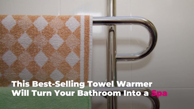 This Best-Selling Towel Warmer Will Turn Your Bathroom Into a Spa
