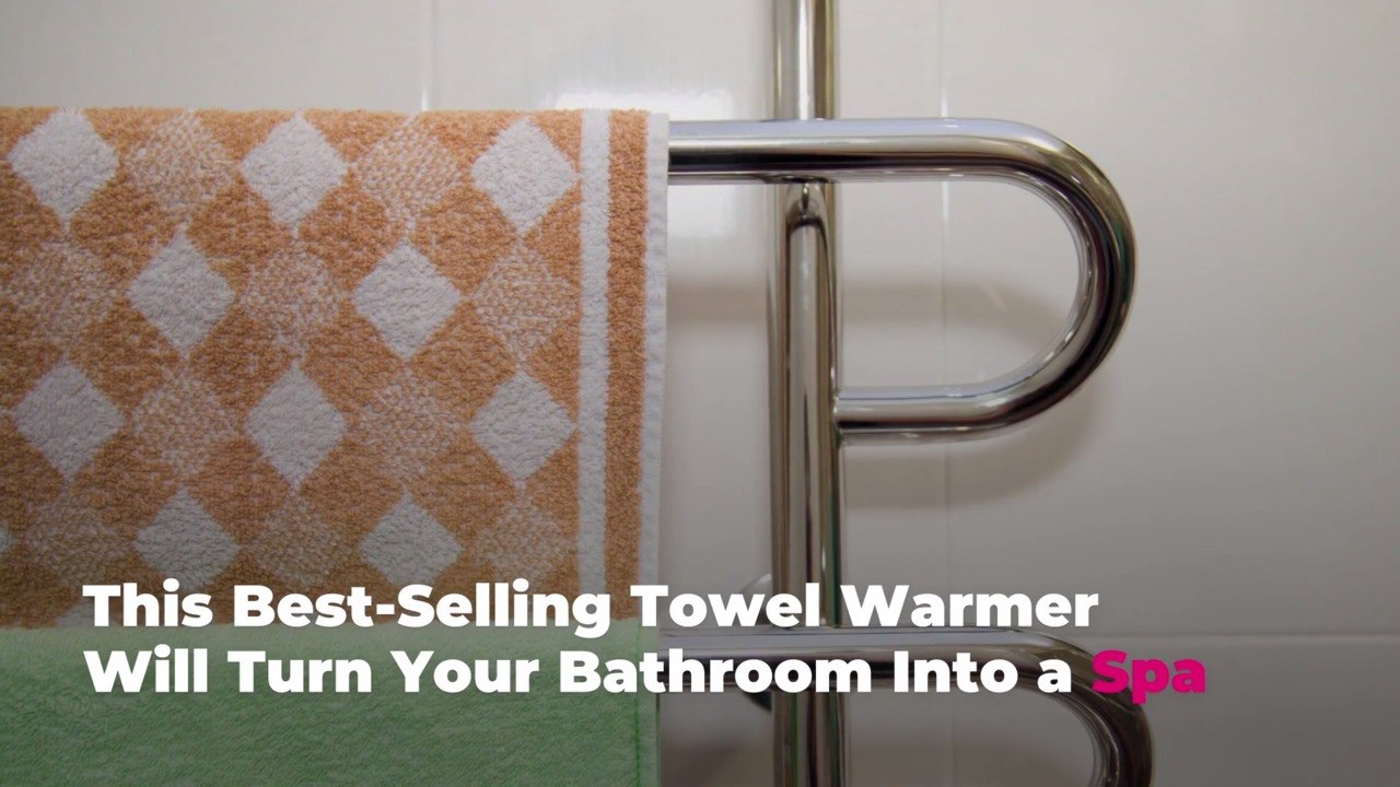 This Best-Selling Towel Warmer Will Turn Your Bathroom Into a Spa