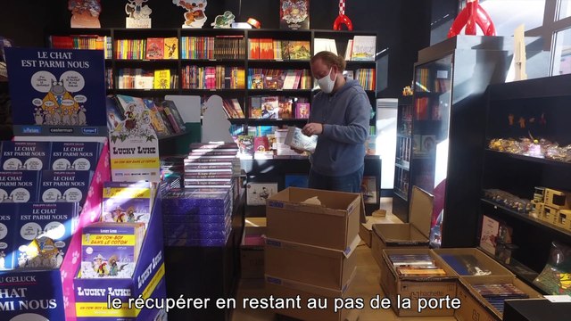 Actus : Click & collect, les libraires jouent le jeu - 09 Novembre 2020