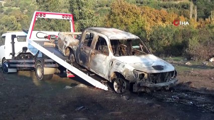 Yemeğini geç getiren doktoru önce silah ile vurdu sonra bağ evini arazi aracıyla yıktı