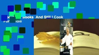 About For Books  And Still I Cook  For Kindle