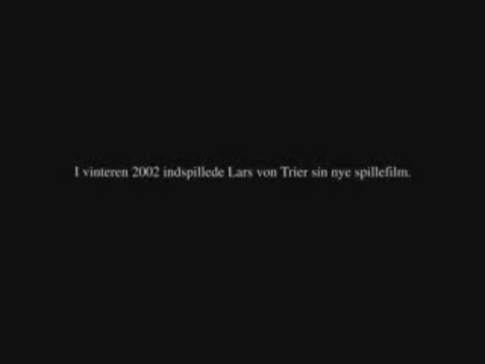 DOGVILLE (trailer)
