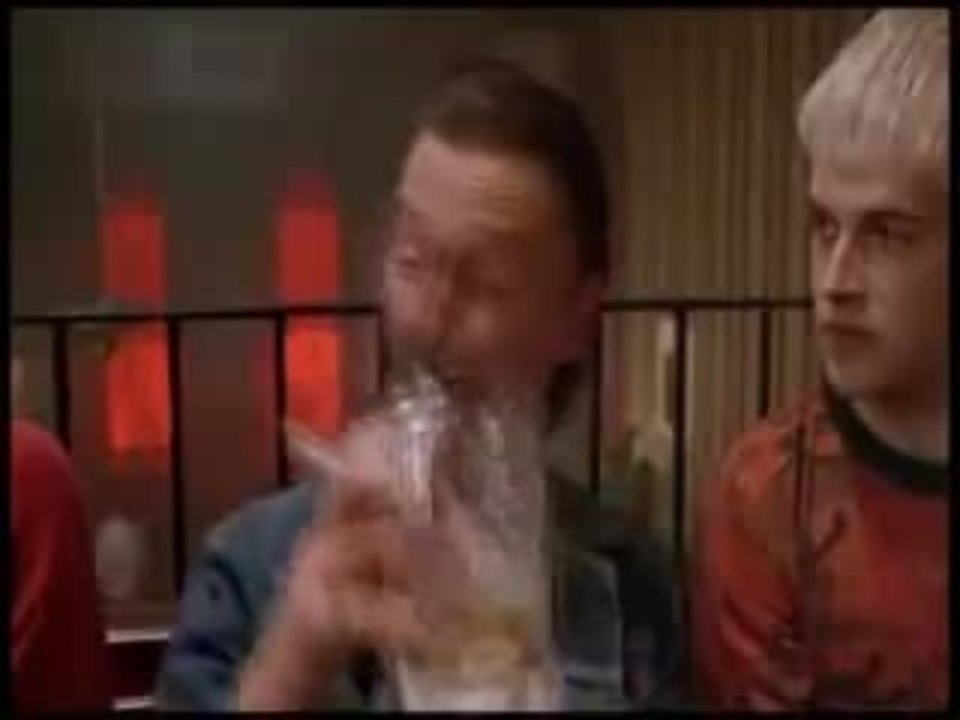 Robert Carlyle as 'Begbie' in Trainspotting by Danny Boyle