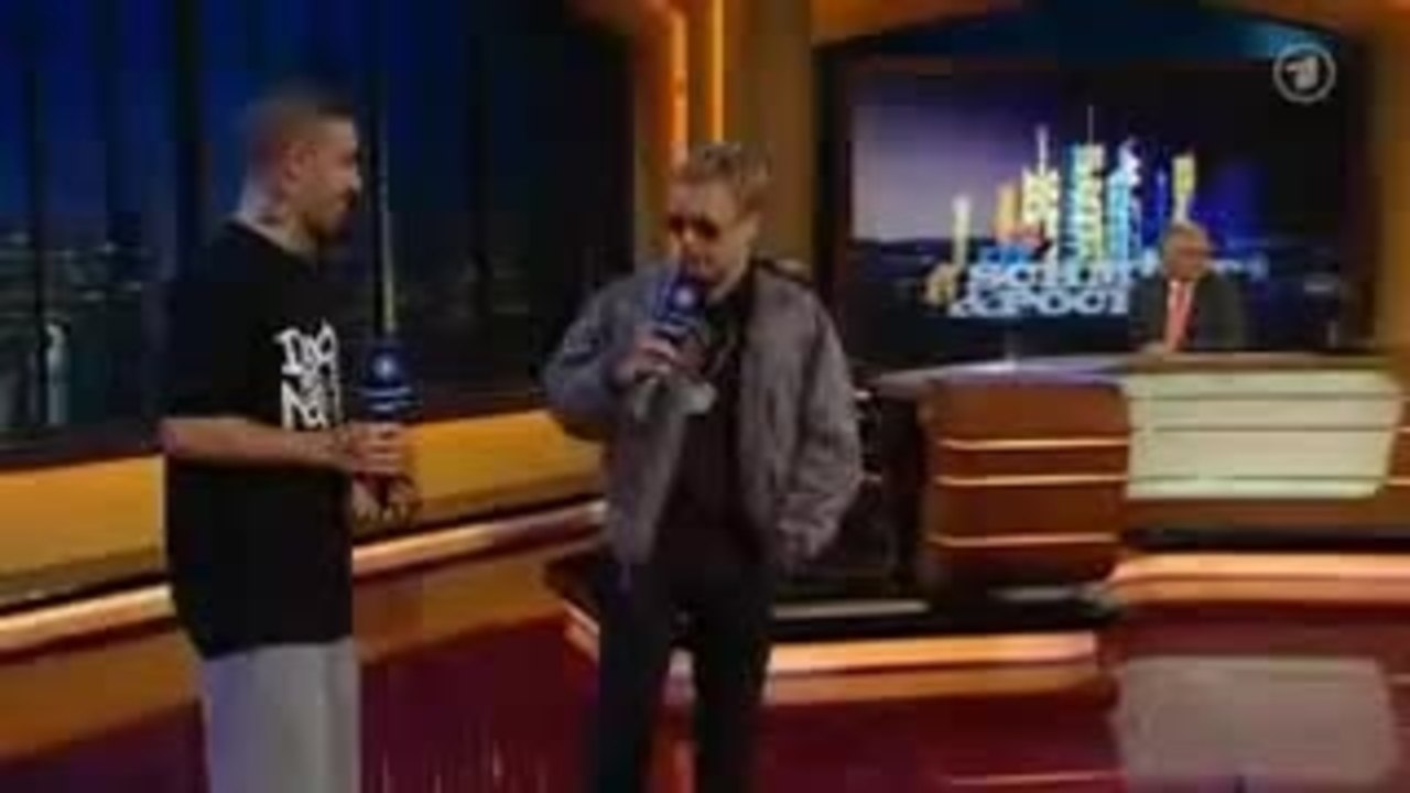 Oliver Pocher und Bushido singen HipHop