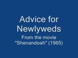 Newlywed Advice from Shenandoah Movie