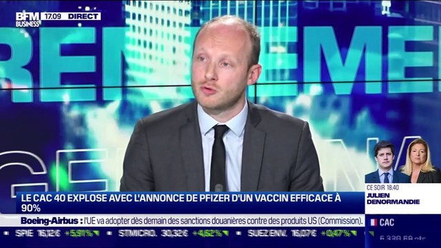 Pfizer annonce que son vaccin est efficace à 90% selon les premières données d'une vaste étude - 09/11