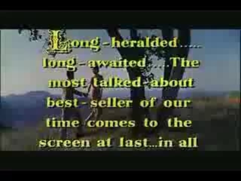 Love Is A Many Splendored Thing - Trailer