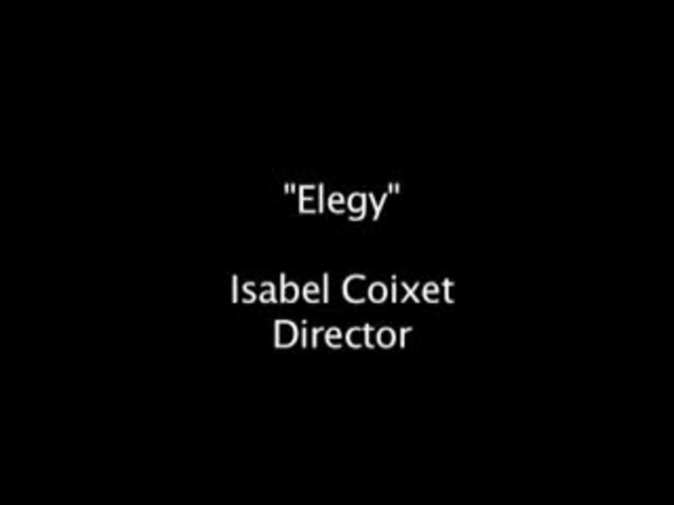 Director Isabel Coixet-'Elegy'