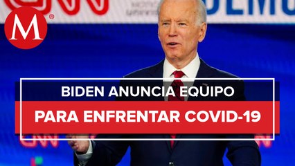 Biden anuncia equipo de expertos para enfrentar al coronavirus en EU