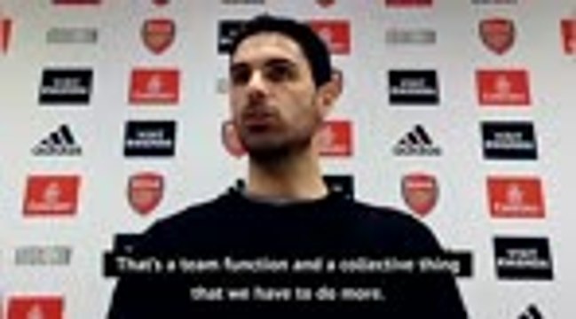 Misfiring Arsenal not down to Aubameyang positioning - Arteta