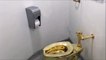 Les toilettes les plus chères du monde... Cuvette en or massif