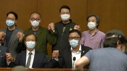 "中, 홍콩 범민주 진영 의원 4명 의원직 박탈 추진" / YTN