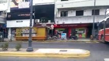 Transportistas escolares  acamparon en La Plata