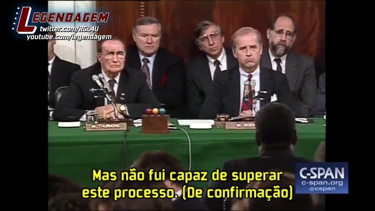 As pessoas dão voltas, nesse imenso mundo. Joe Biden vs Dr Clarence Thomas