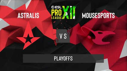 CSGO - Astralis vs. mousesports [Dust2] Map 1 - ESL Pro League Season 12 - Playoffs - EU