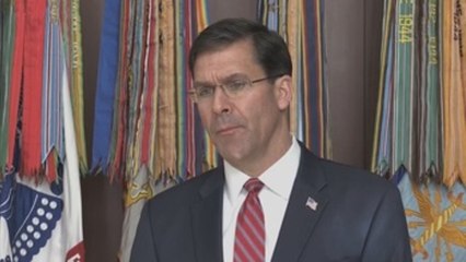 Trump despide de manera fulminante al secretario de Defensa