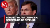 Trump despide a secretario de Defensa, Mark Esper; asume Christopher Miller