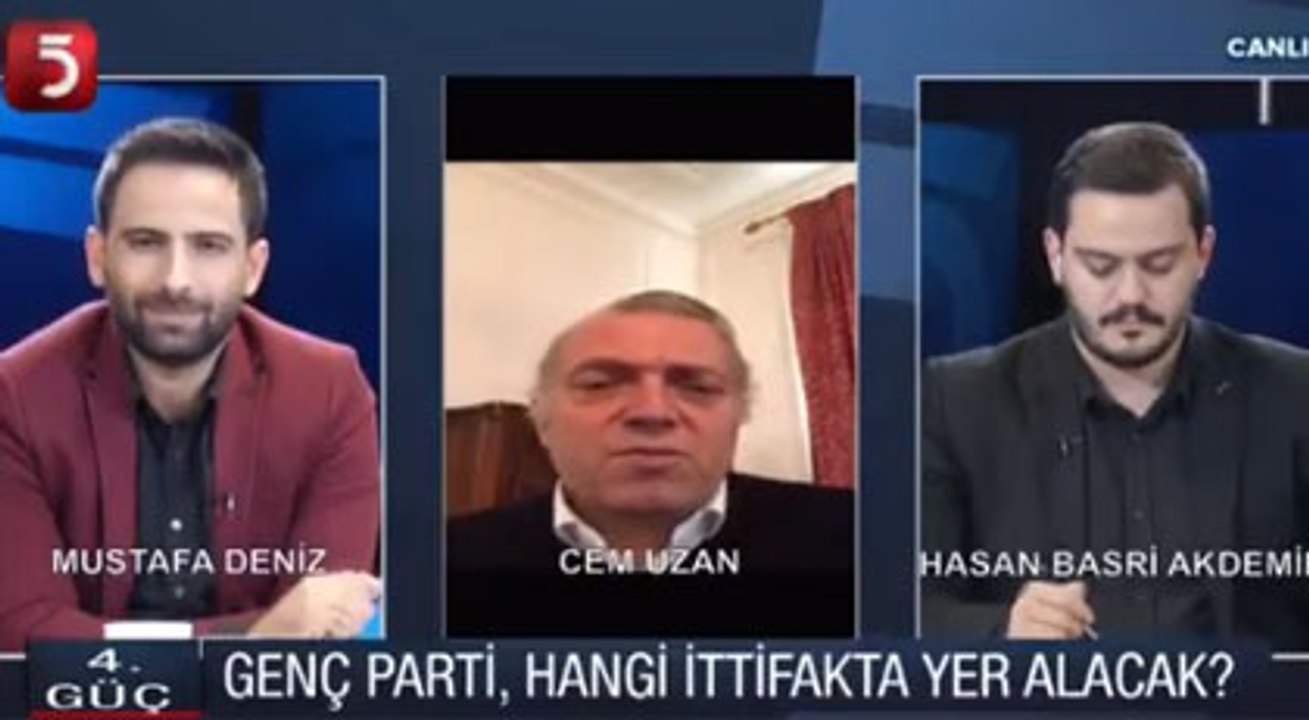 Cem Uzan'dan adaylık açıklaması