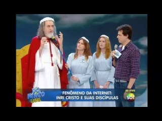 INRI CRISTO no Domingo Legal (SBT)